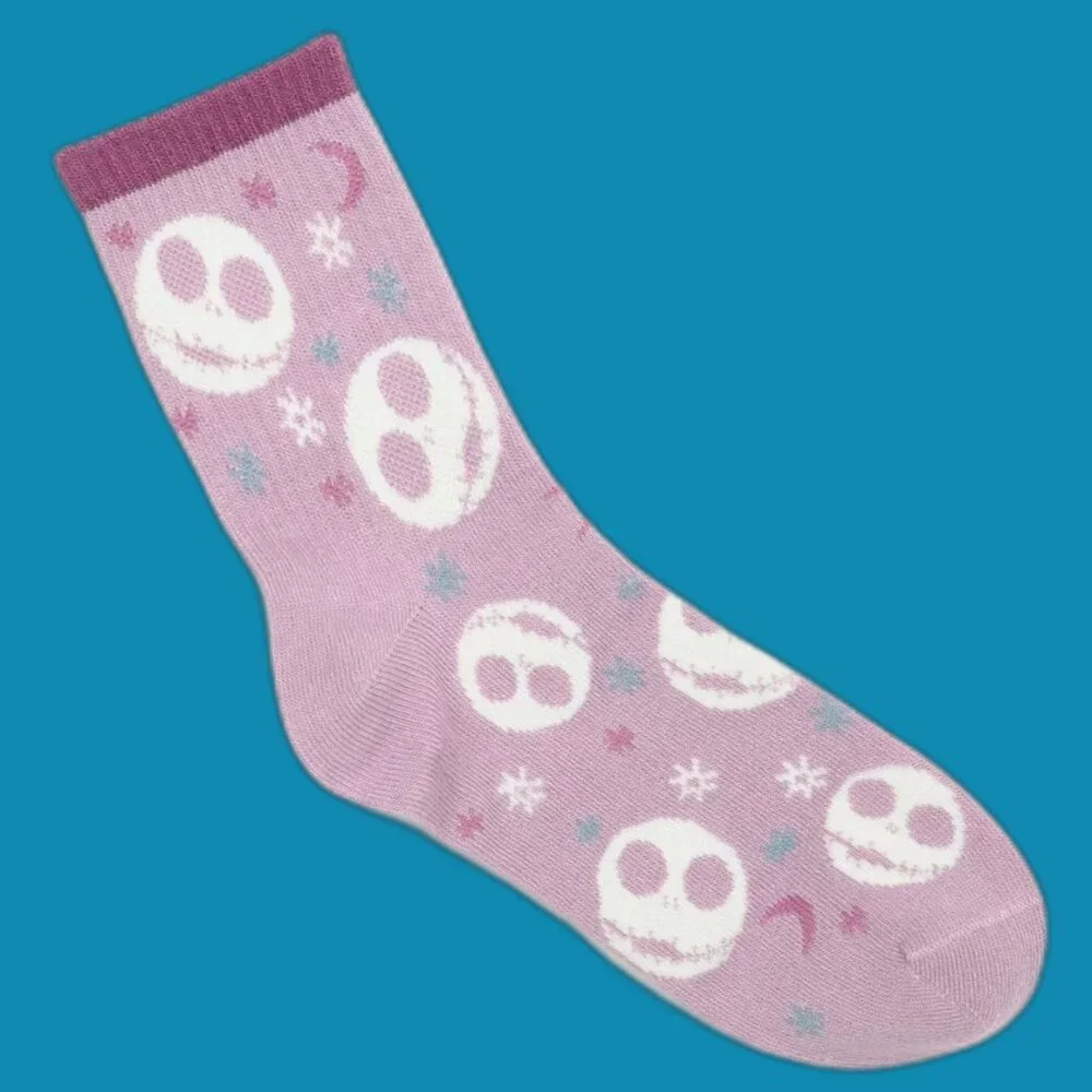 DISNEY Nightmare Before Christmas Women's XS Sleepshirt Socks Set SIZE 0-2 NEW - Picture 7 of 8